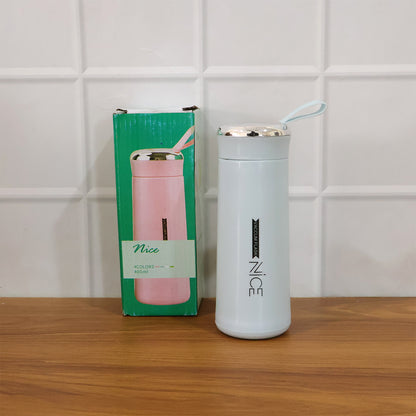Leak Proof Glass Water Bottle (1 Pc)