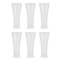 Supermom Plastic Faluda Matt Glass Set (300ml  6 Pc)