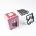 Apex Heavy Duty Potato Chipser  Vegetable Chopper With Dual Blade Set