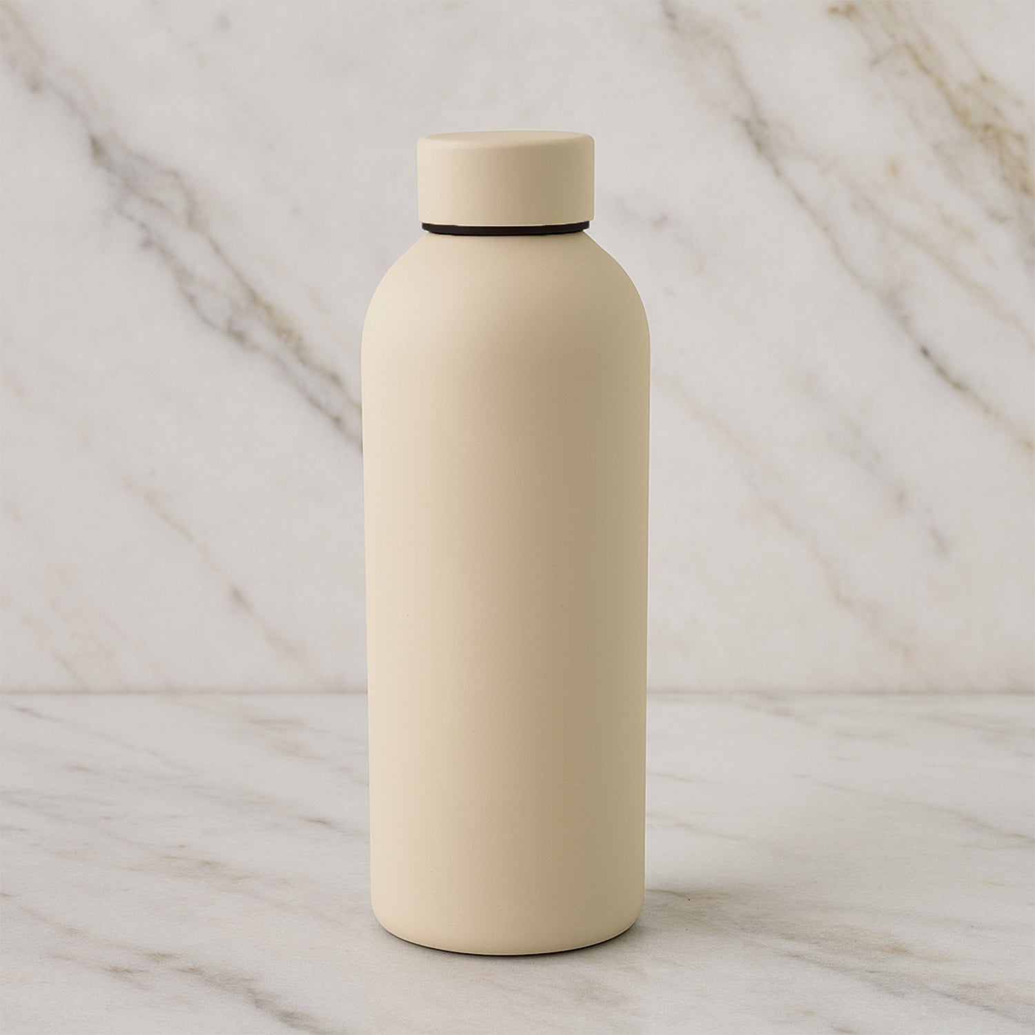 Stainless Steel Double Wall Vacuum-insulated Drink Water Bottle (Mix Color  500 Ml Approx)